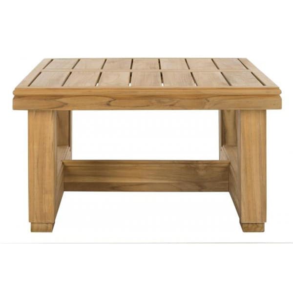 Safavieh Montford End Table Teak & Beige CPT1002A - main